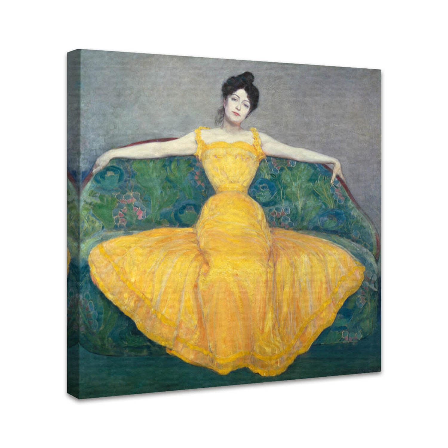 Dame in Gelb | Maximilian Kurzweil