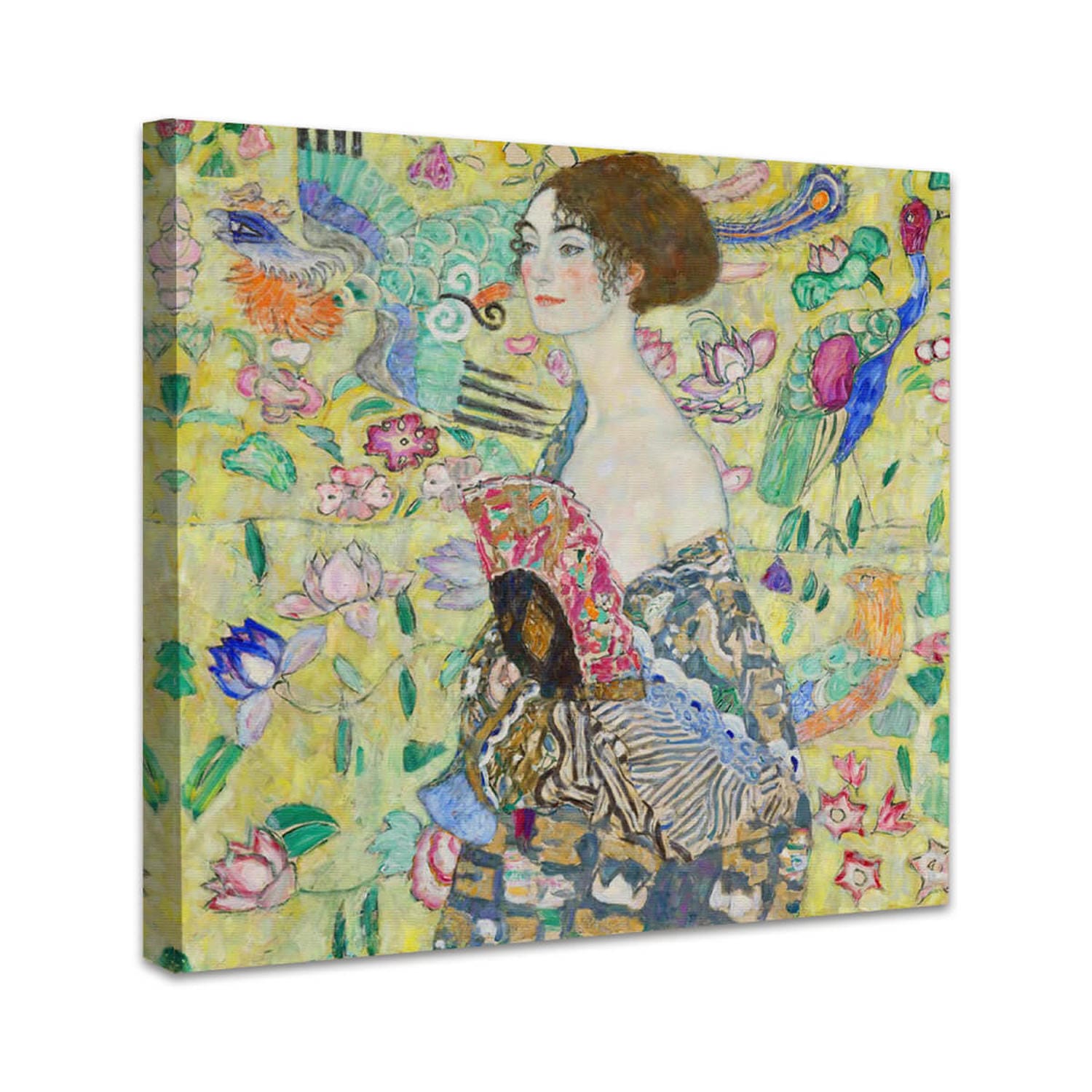 Dame mit Fächer | Gustav Klimt