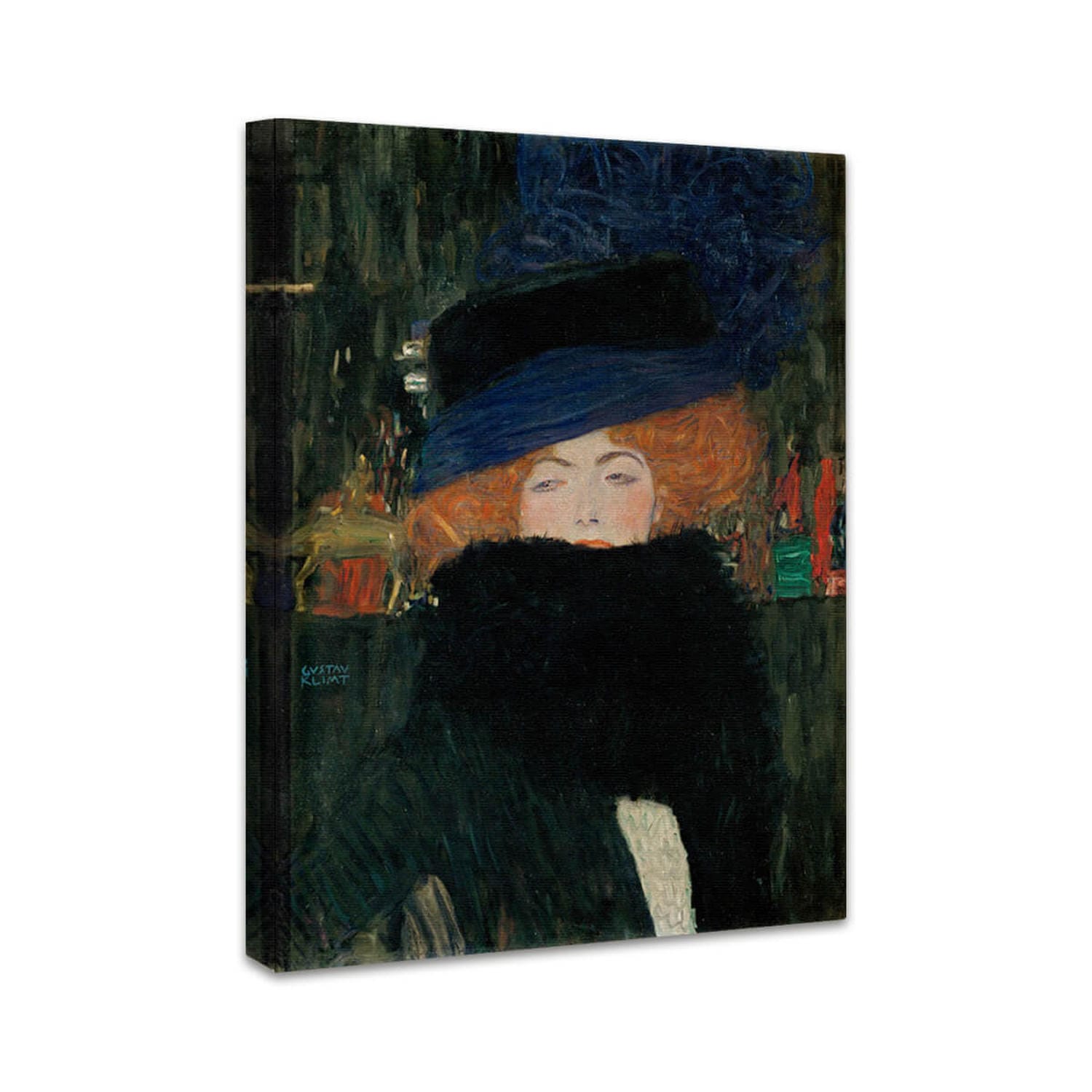 Dame mit Hut | Gustav Klimt