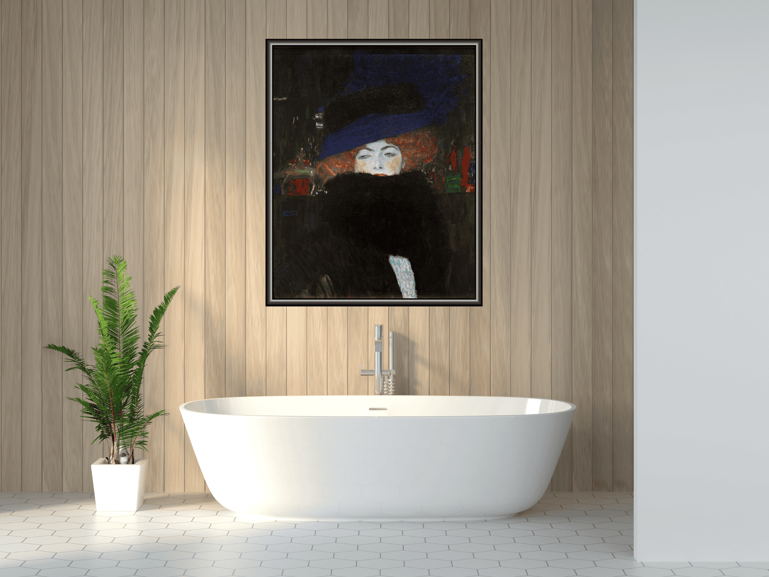 Dame mit Hut | Gustav Klimt