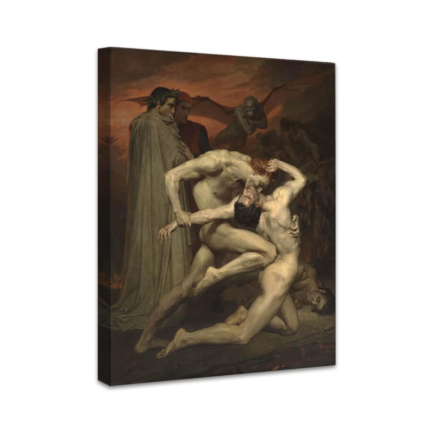 Dante und Virgil in der Hölle | William Adolphe Bouguereau