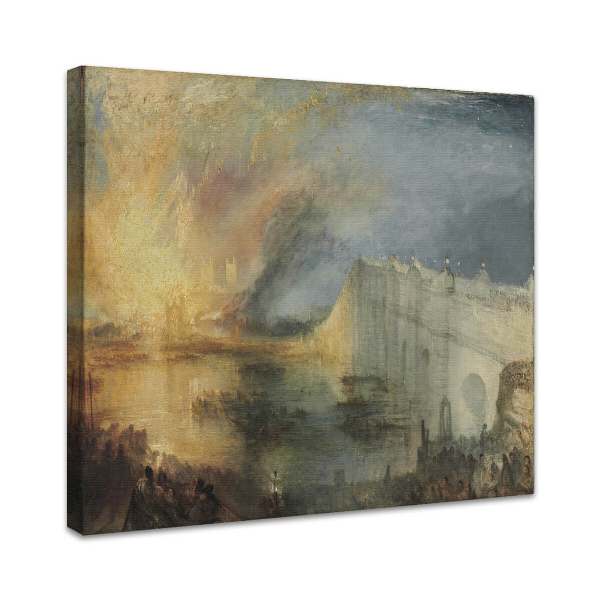 Das Brennen der Häuser von Lords und Commons, 16. Oktober | William Turner