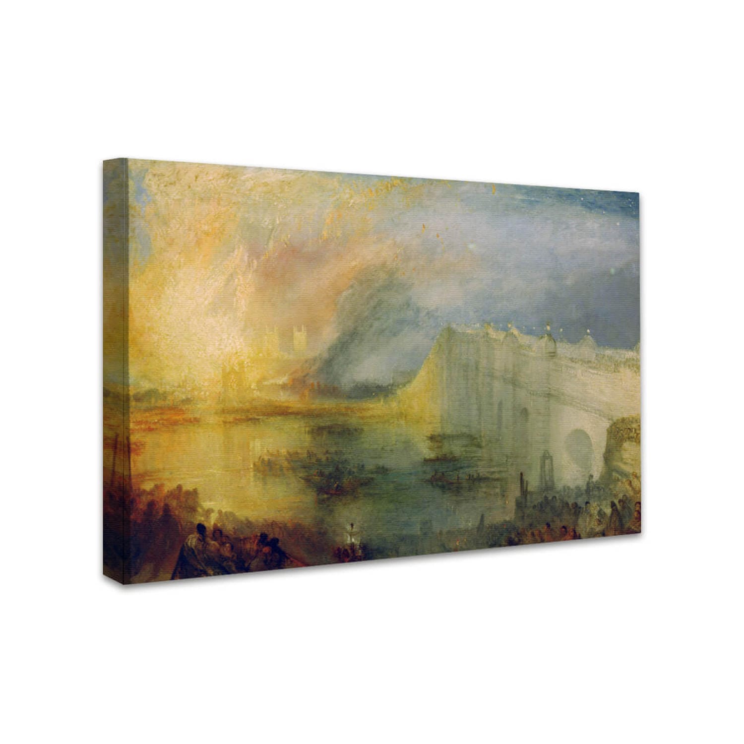 Das Brennen der Häuser von Lords und Commons, 16. Oktober | William Turner
