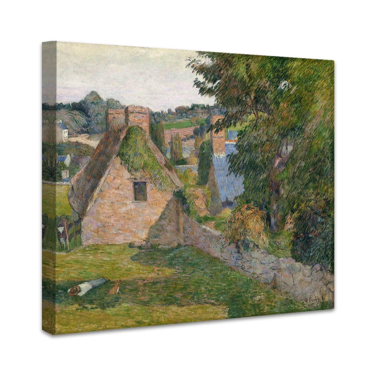 Das Feld von Derout-Lollichon | Paul Gauguin