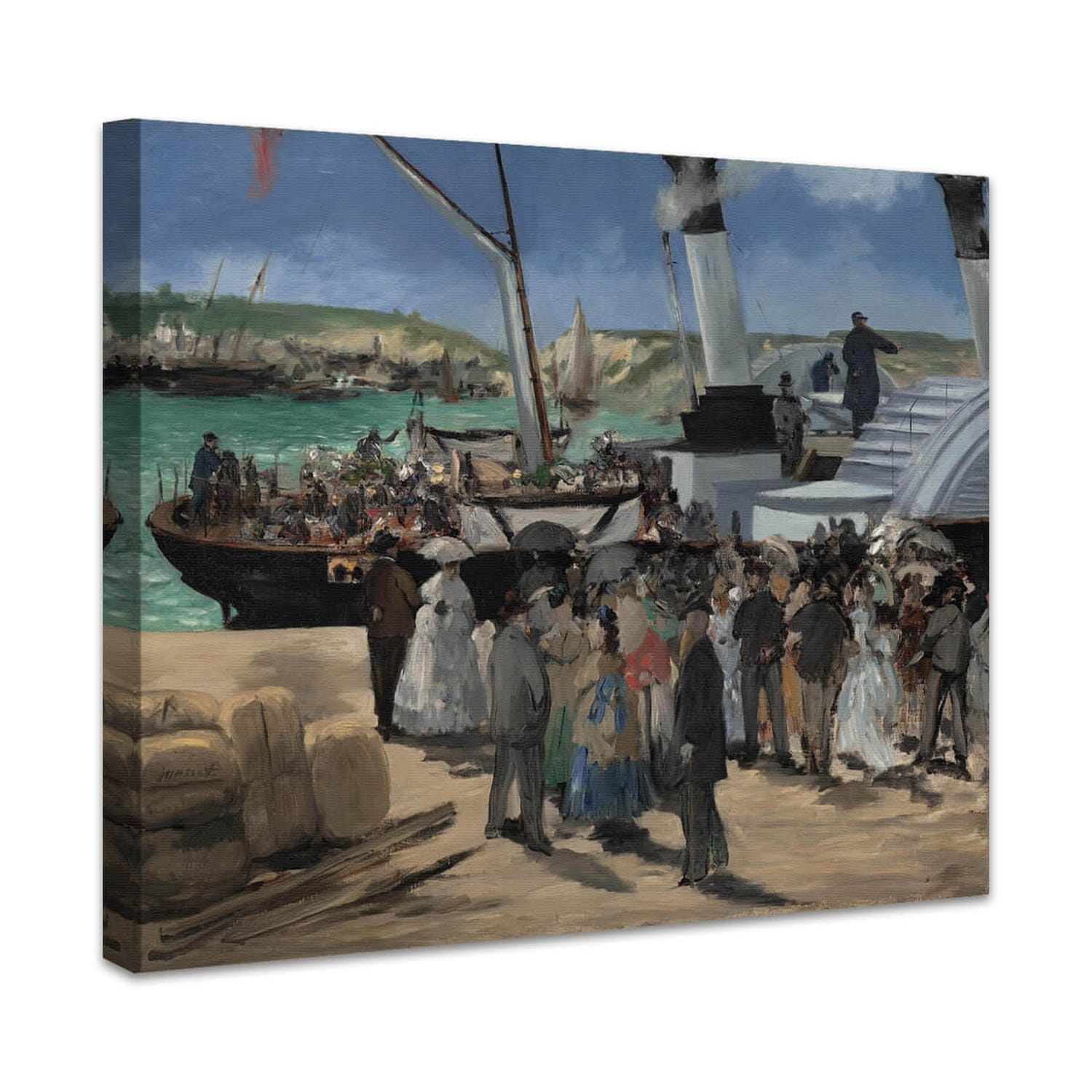 Das Folkestone Boot, Boulogne | Édouard Manet