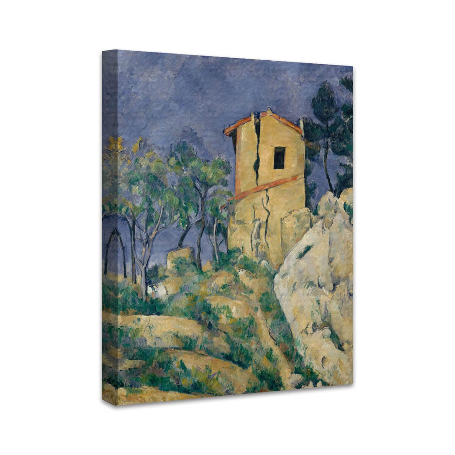 Das Haus mit den rissigen Wänden | Paul Cézanne