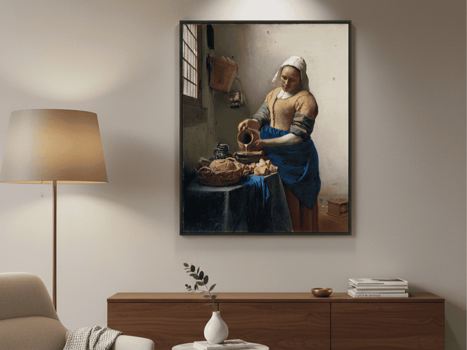 Das Milchmädchen | Johannes Vermeer