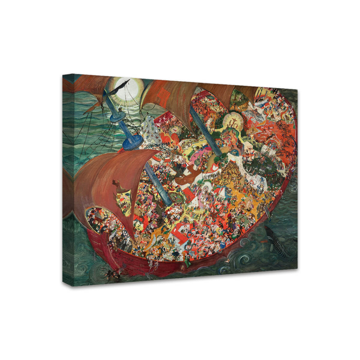 Das Narrenschiff | Oskar Laske