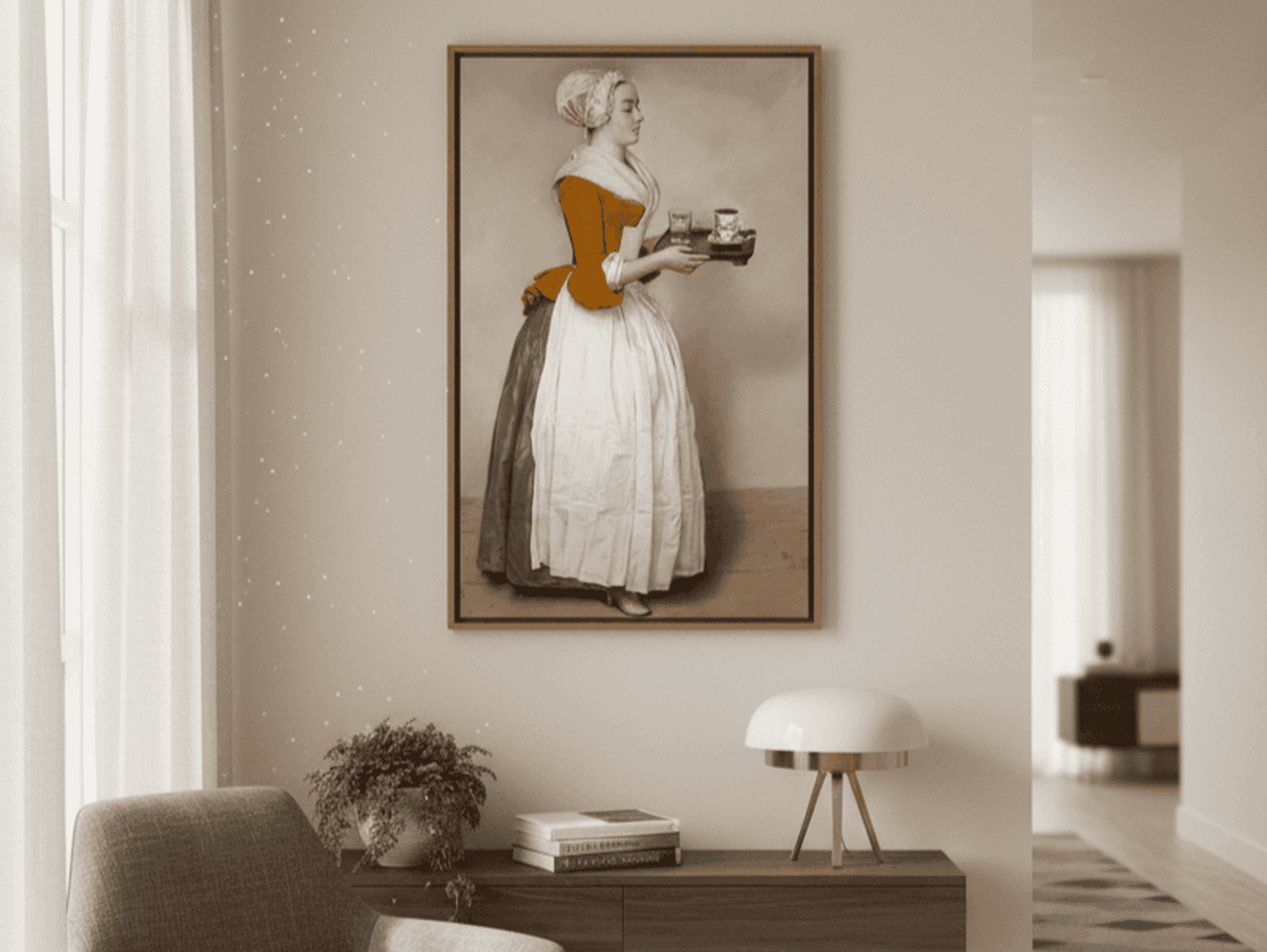 Das Schokoladenmädchen | Jean-Étienne Liotard