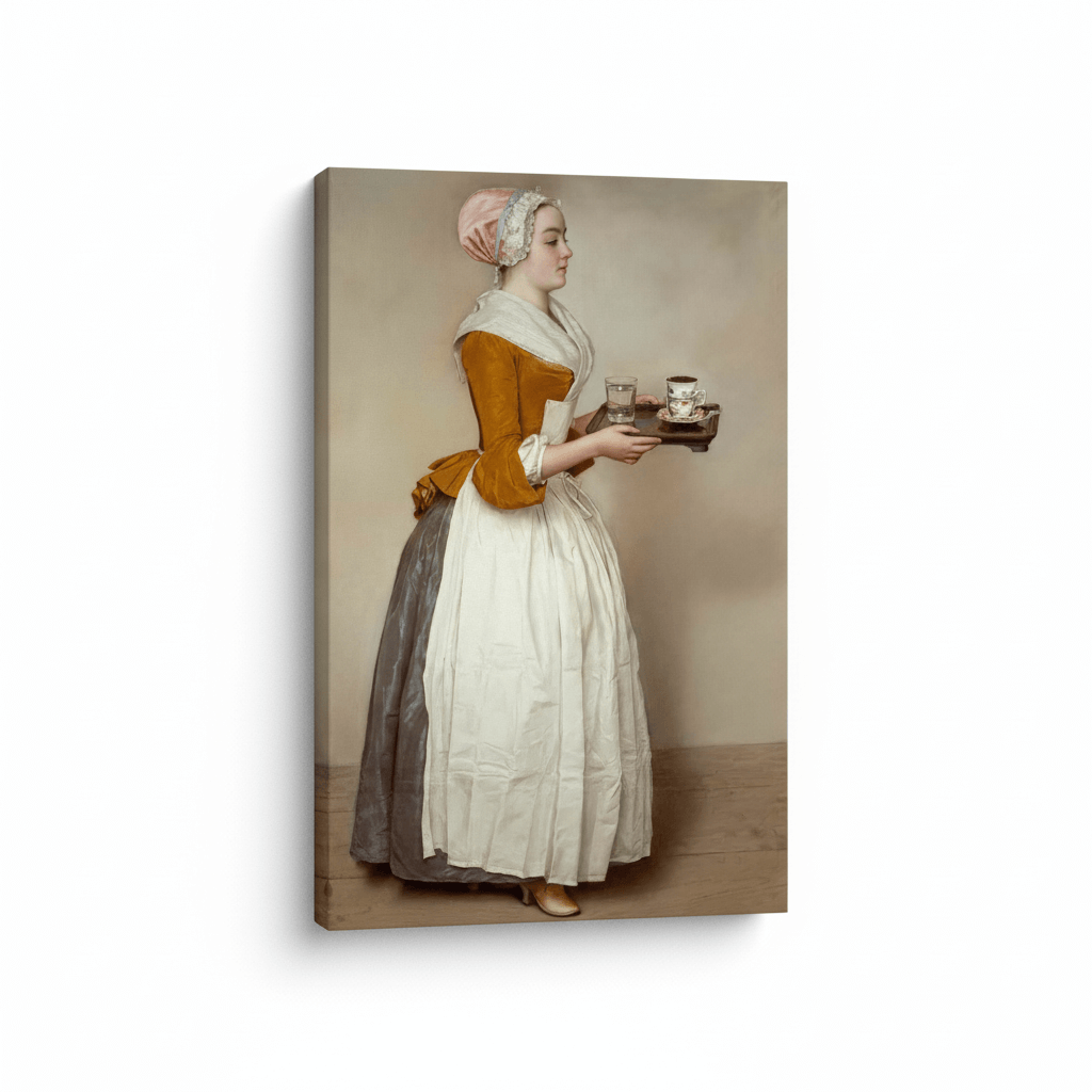 Das Schokoladenmädchen | Jean-Étienne Liotard