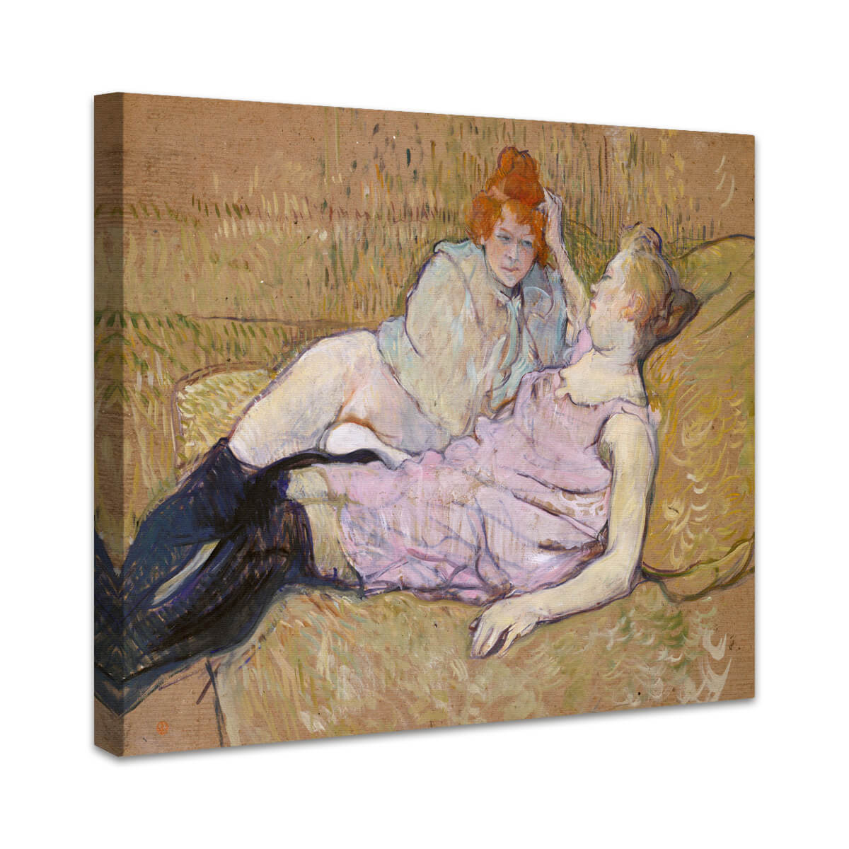 Das Sofa | Henri de Toulouse-Lautrec