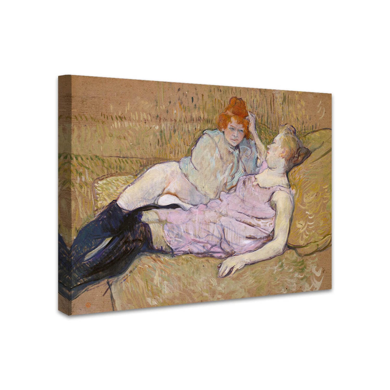 Das Sofa | Henri de Toulouse-Lautrec