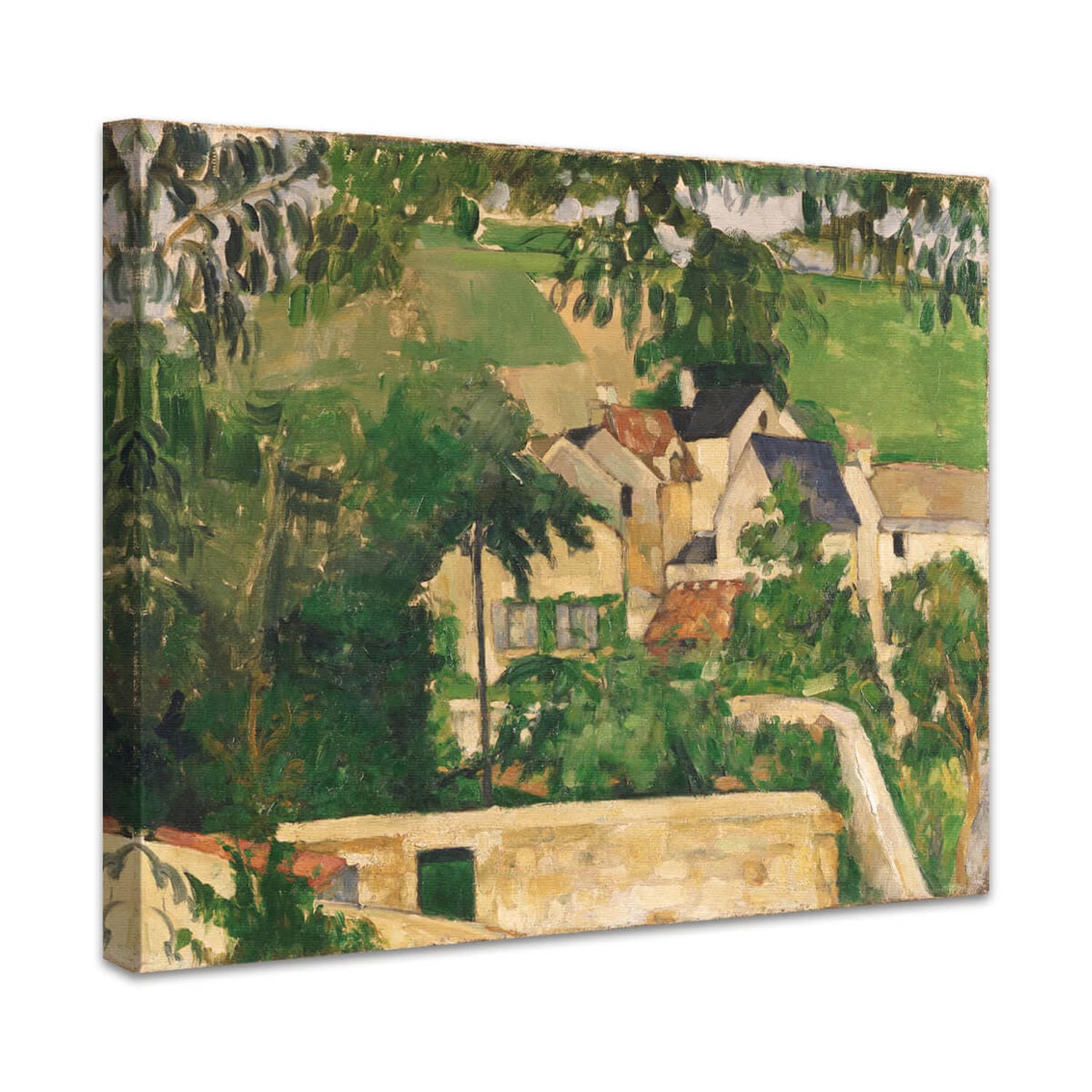 Das Viertel Four in Auvers-sur-Oise | Paul Cézanne