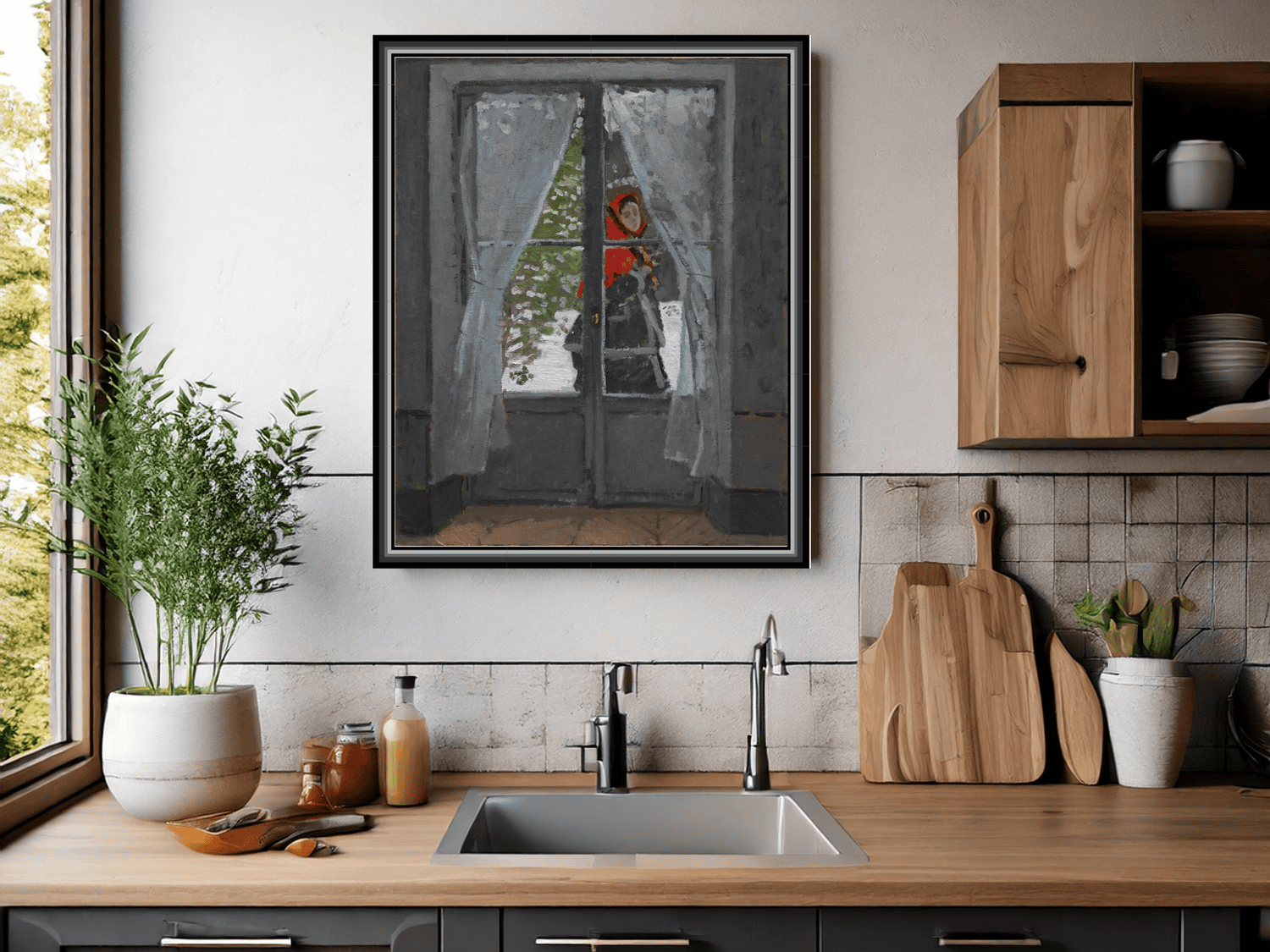 Das rote Kopftuch | Claude Monet