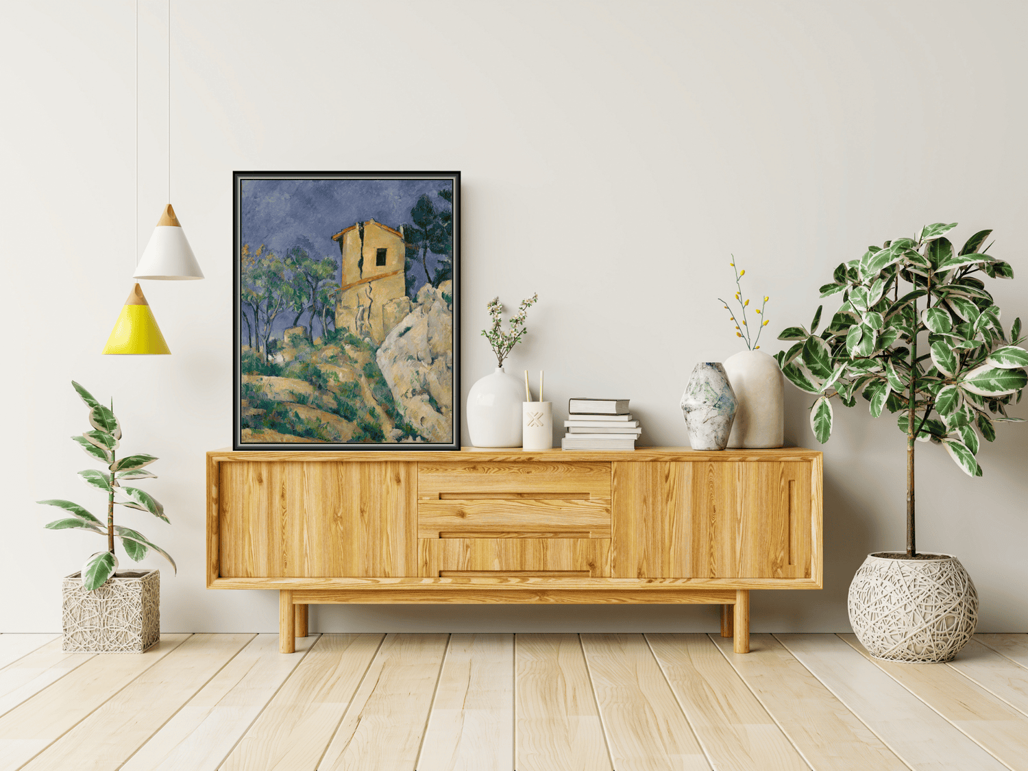 Das Haus mit den rissigen Wänden | Paul Cézanne