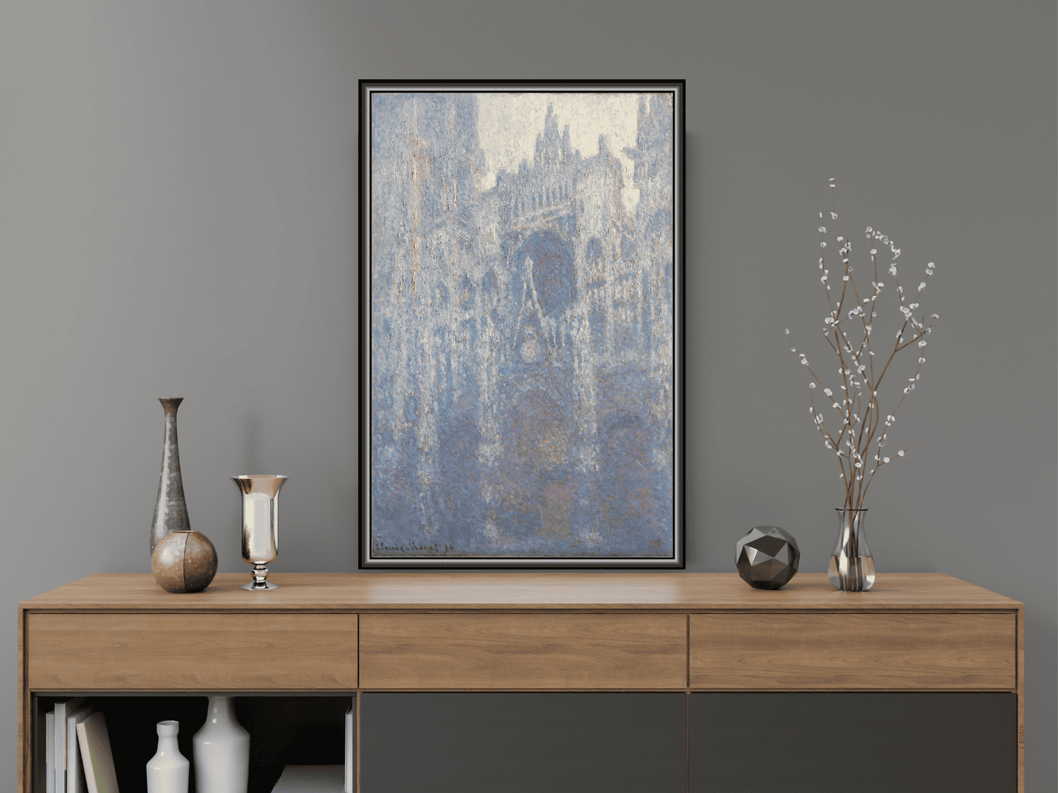 Das Portal der Kathedrale von Rouen im Morgenlicht | Claude Monet