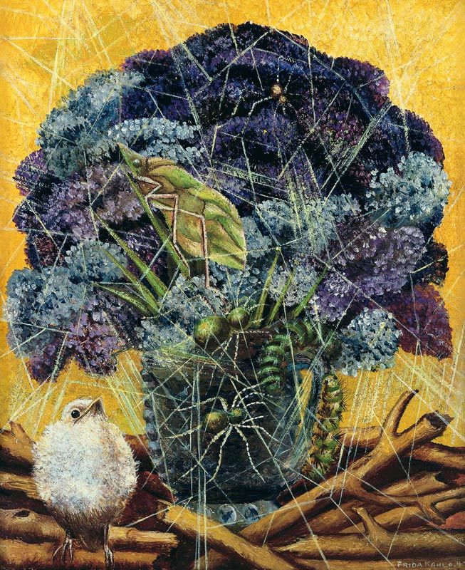 Das Küken von Frida Kahlo als Kunstdruck
