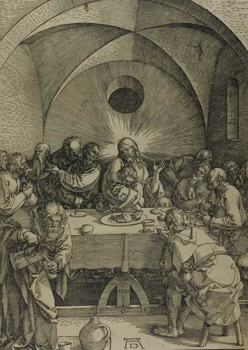 Kunstdruck „Das letzte Abendmahl“ von Albrecht Dürer