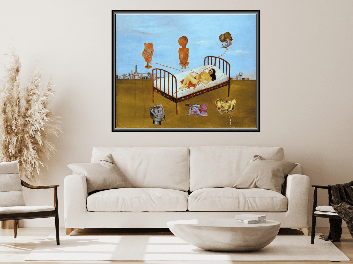 Das fliegende Bett | Frida Kahlo