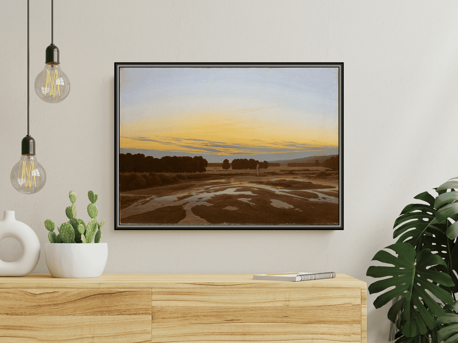 Das große Gehege | Caspar David Friedrich