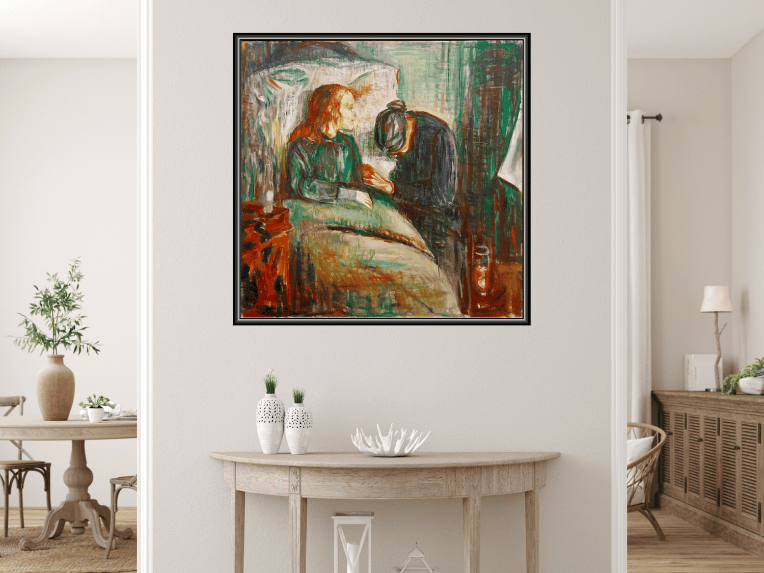 Das kranke Kind | Edvard Munch