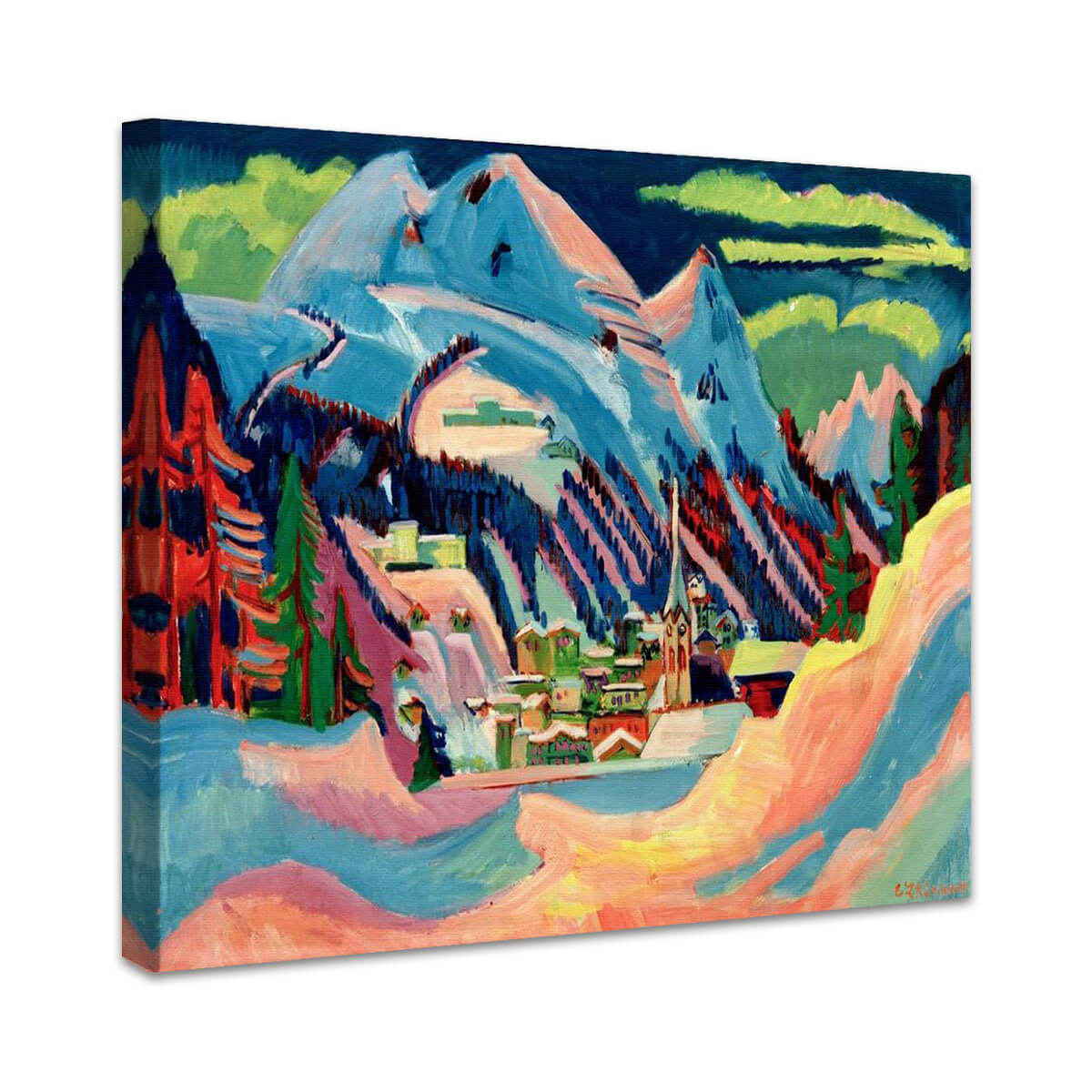 Davos im Winter | Ernst Ludwig Kirchner