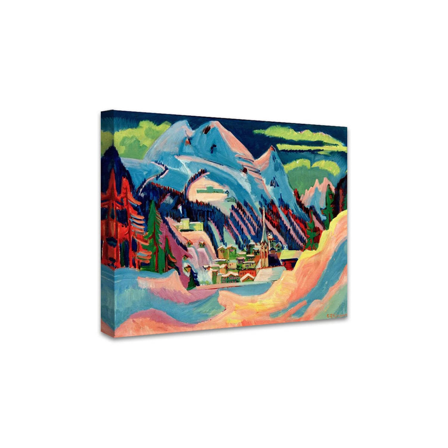 Davos im Winter | Ernst Ludwig Kirchner