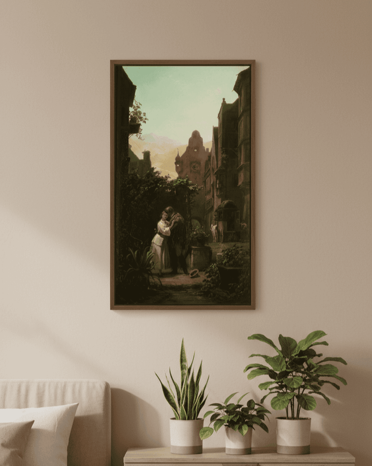 Der Abschied | Carl Spitzweg