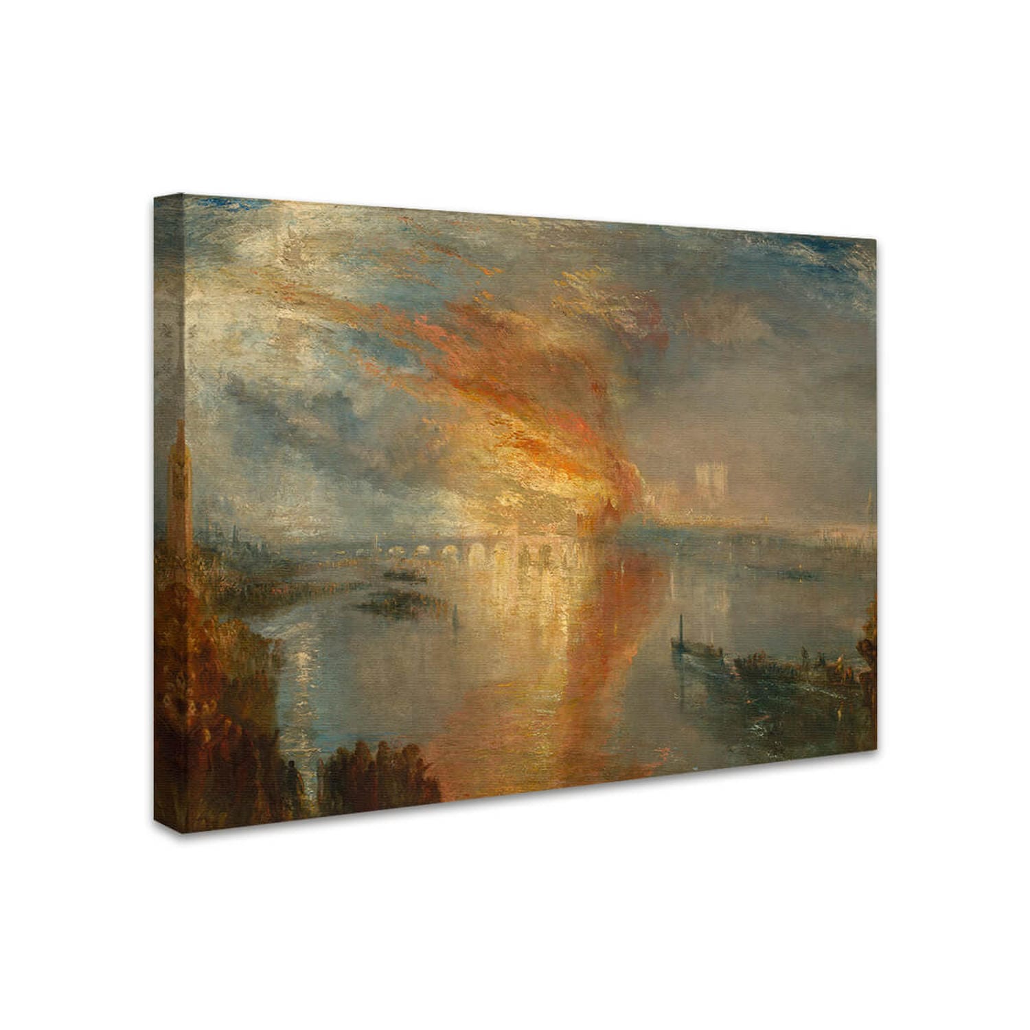 Der Brand der Häuser von Lords und Commons | William Turner