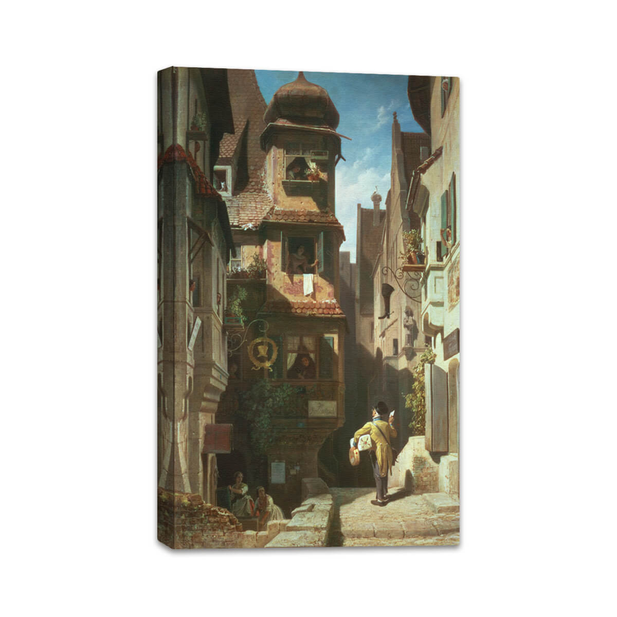 Der Briefbote im Rosental | Carl Spitzweg