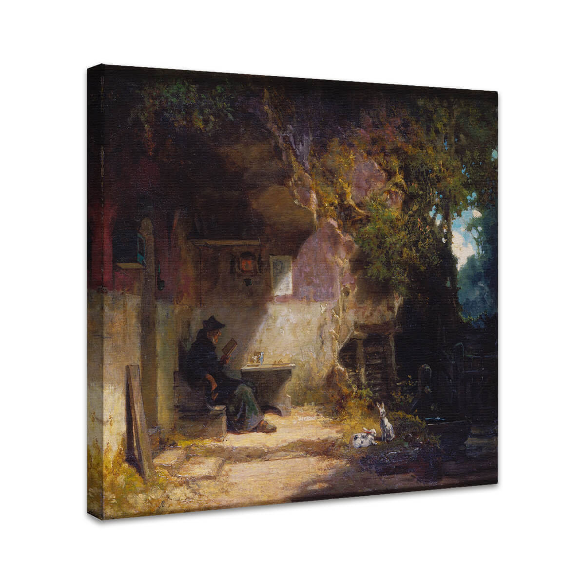 Der Einsiedler vor seiner Klause | Carl Spitzweg