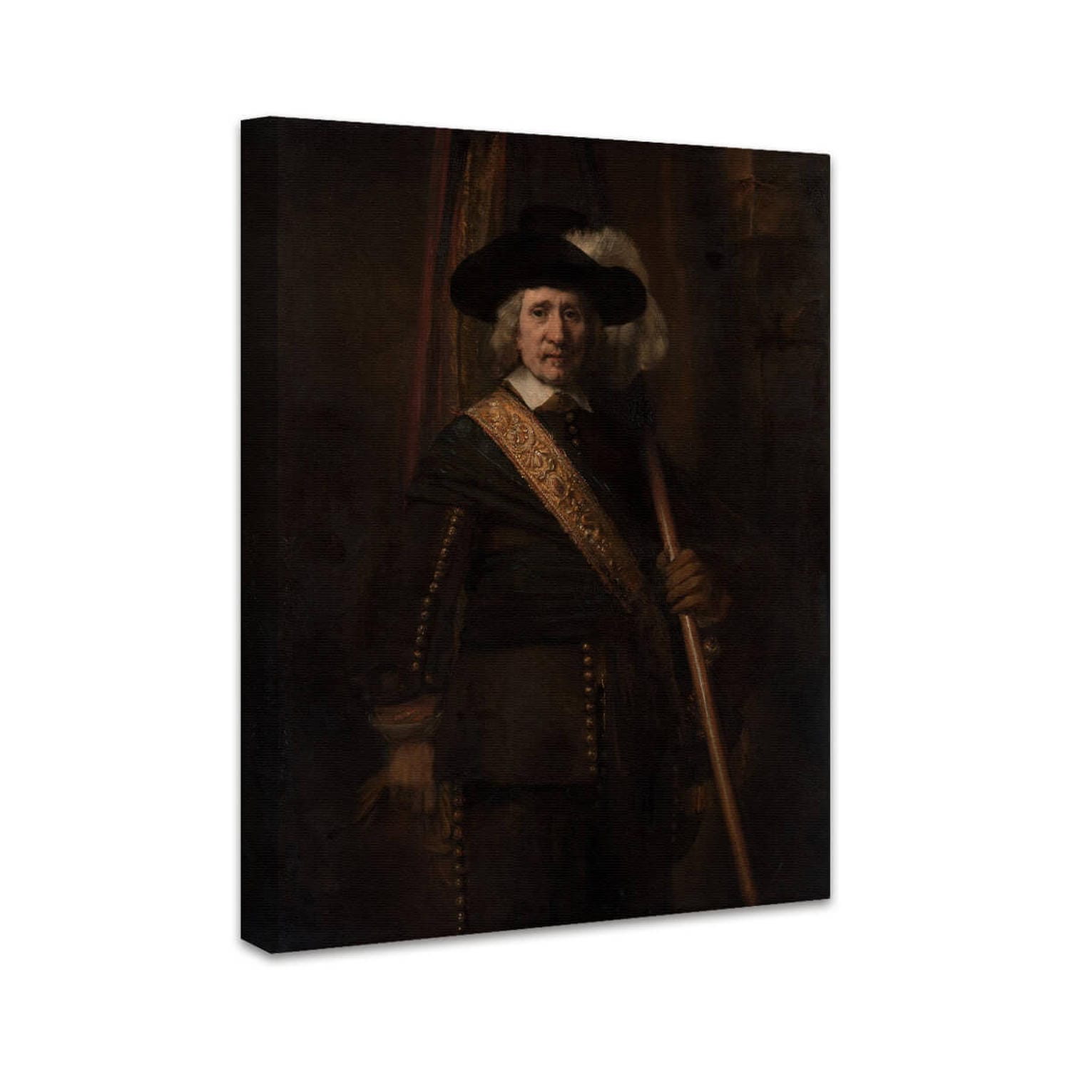 Der Fahnenträger (Floris Soop, 1604–1657) | Rembrandt van Rijn