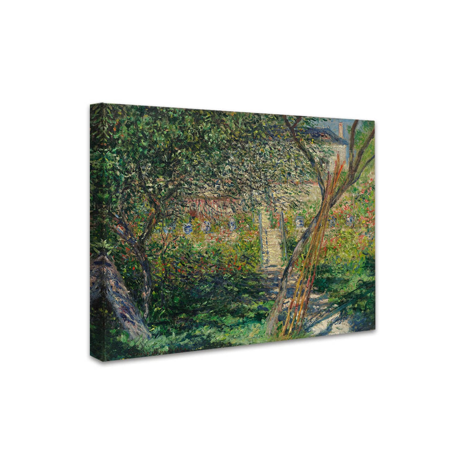 Der Garten von Vétheuil | Claude Monet