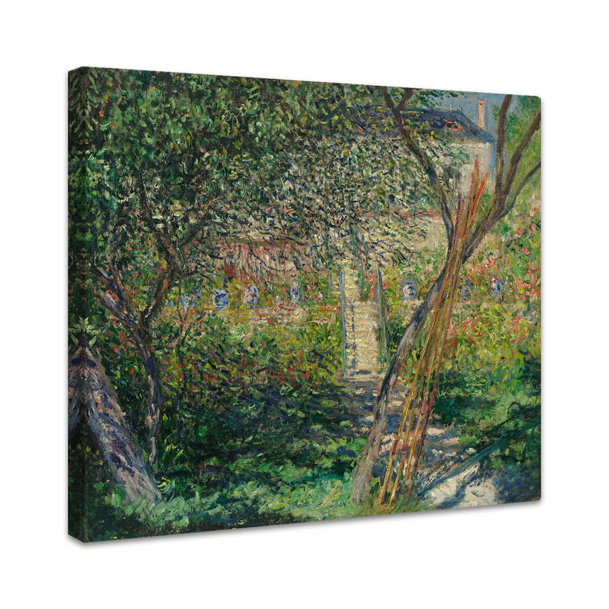 Der Garten von Vétheuil | Claude Monet