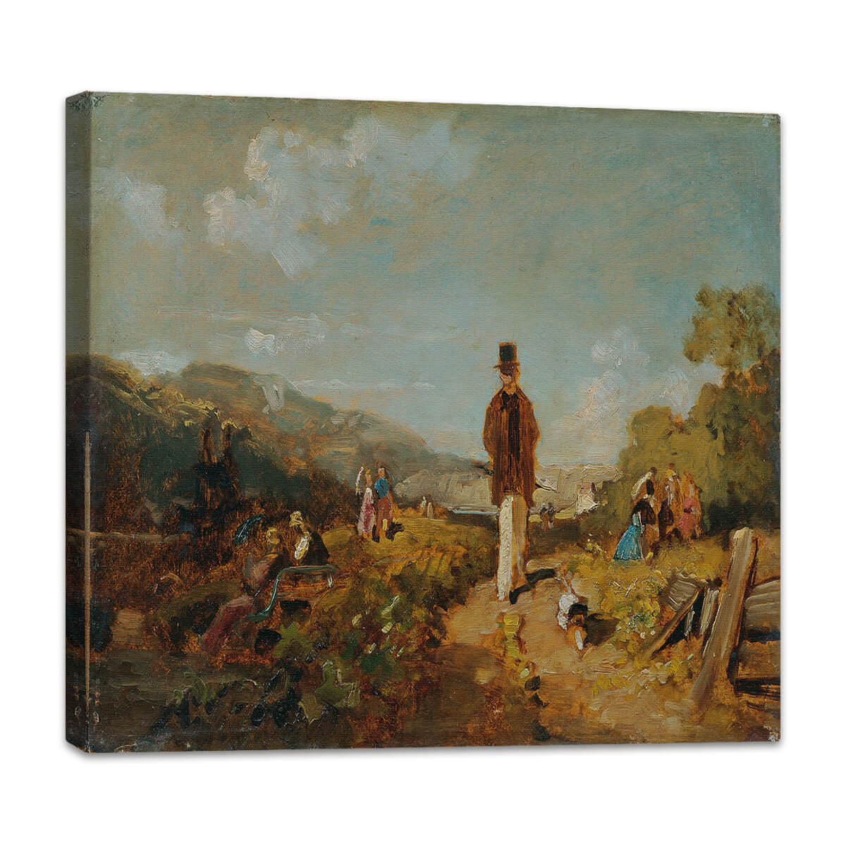 Der Hagestolz | Carl Spitzweg