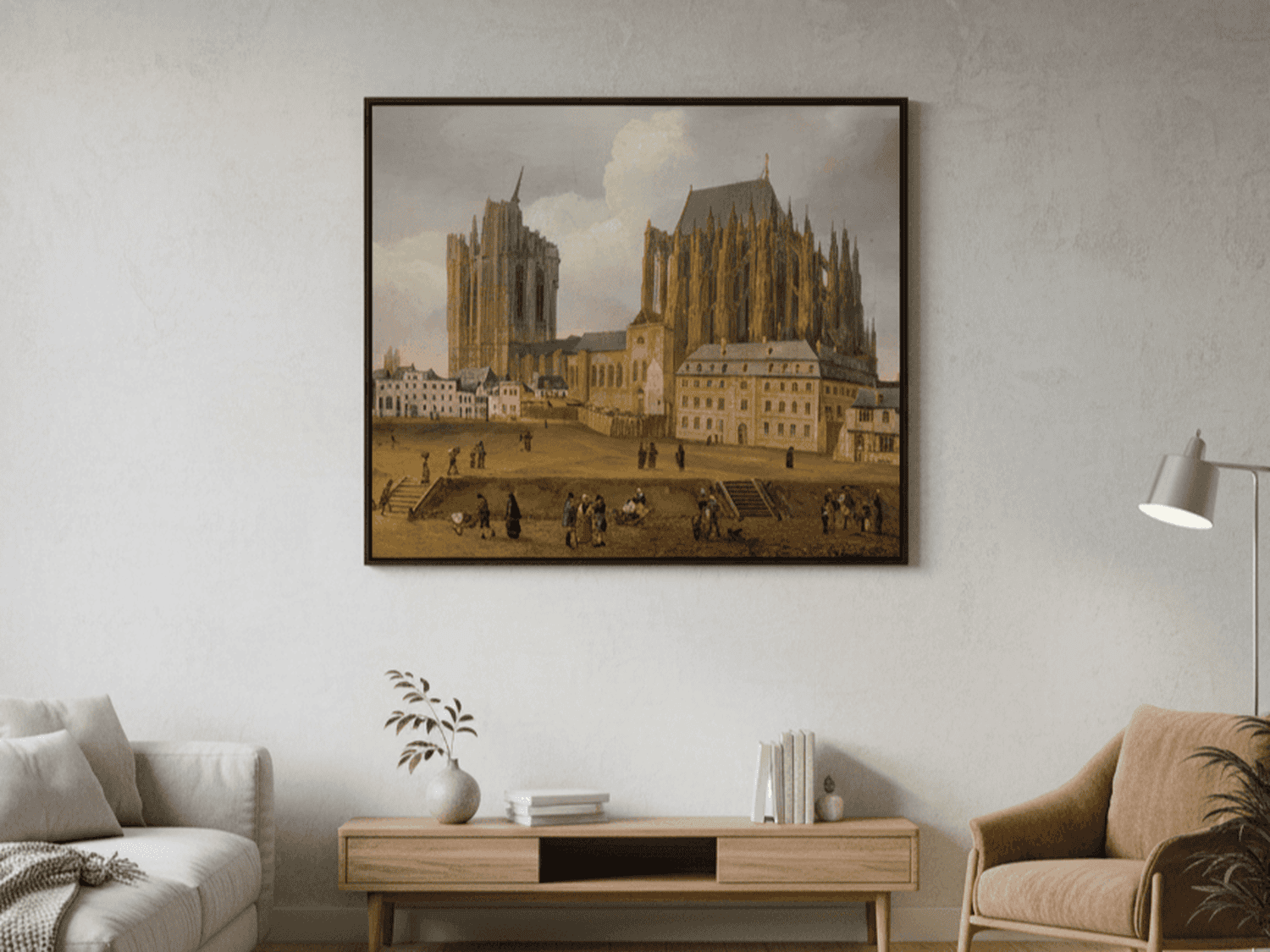 Der Kölner Dom von Südosten | Johann Adolf Lasinsky