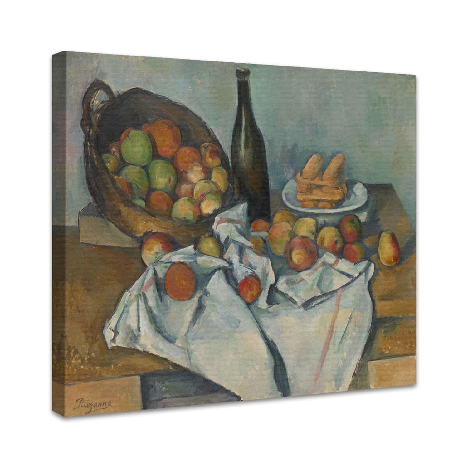 Der Korb mit Äpfeln | Paul Cézanne