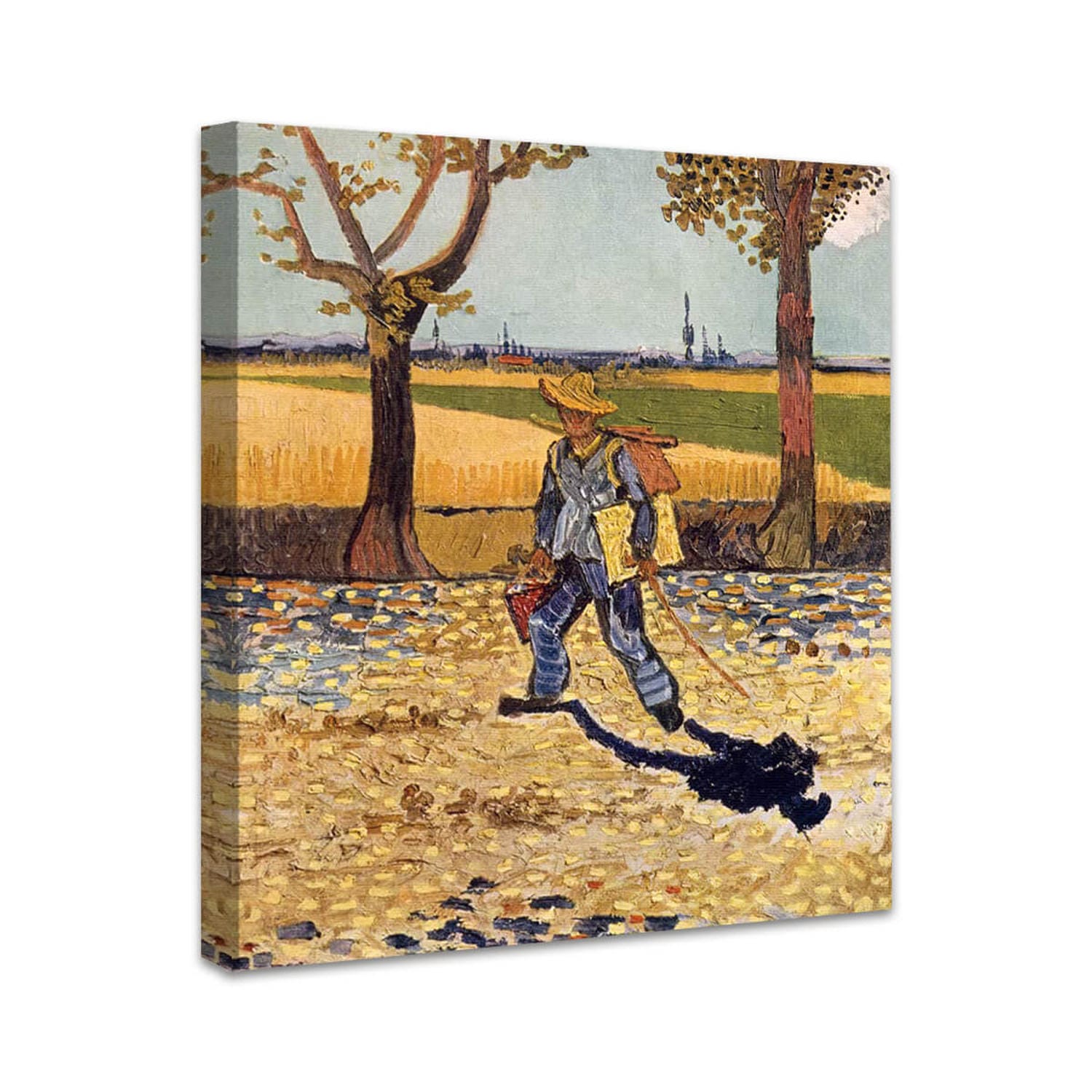 Der Maler auf dem Weg zur Arbeit | Vincent van Gogh