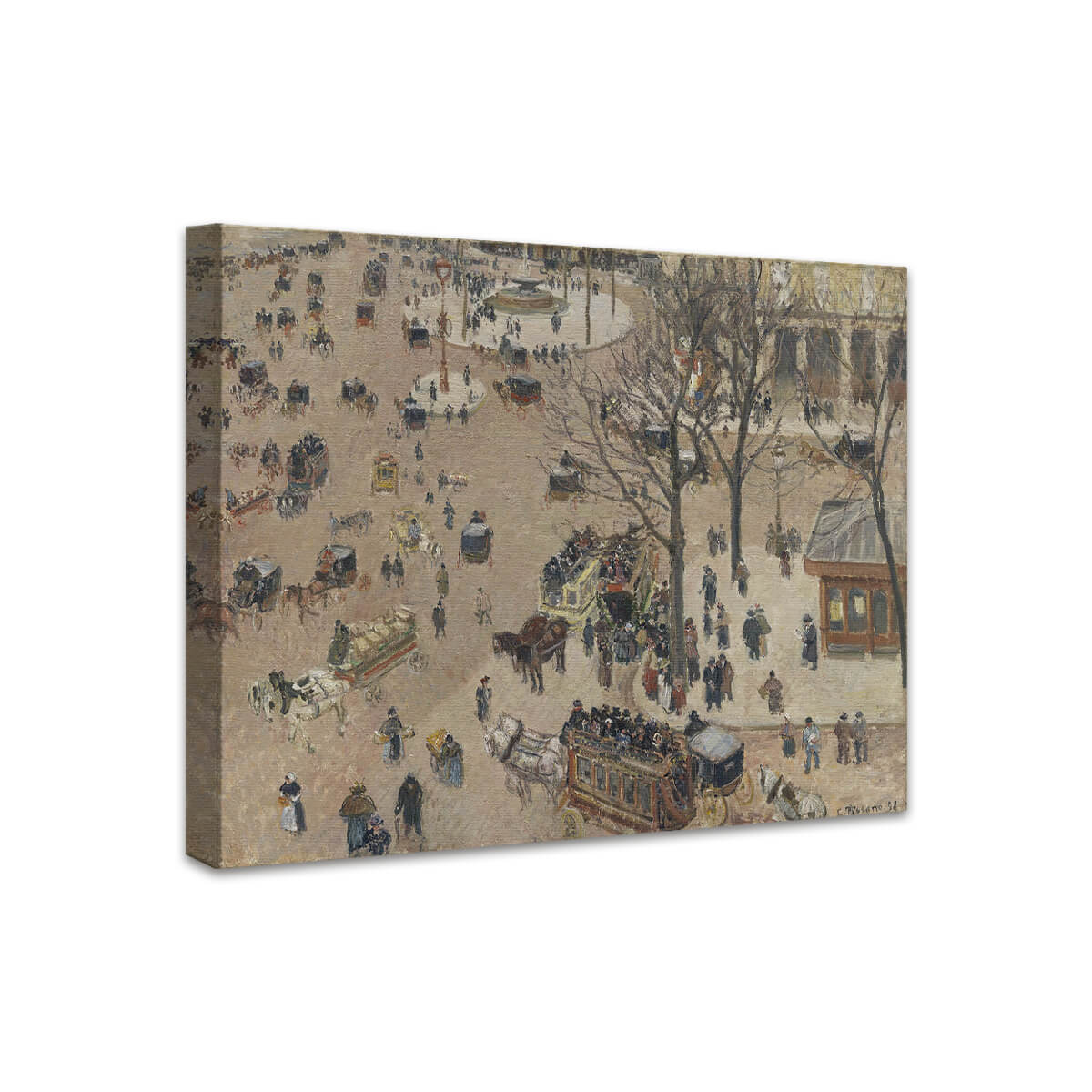 Der Platz des Französischen Theaters | Camille Pissarro