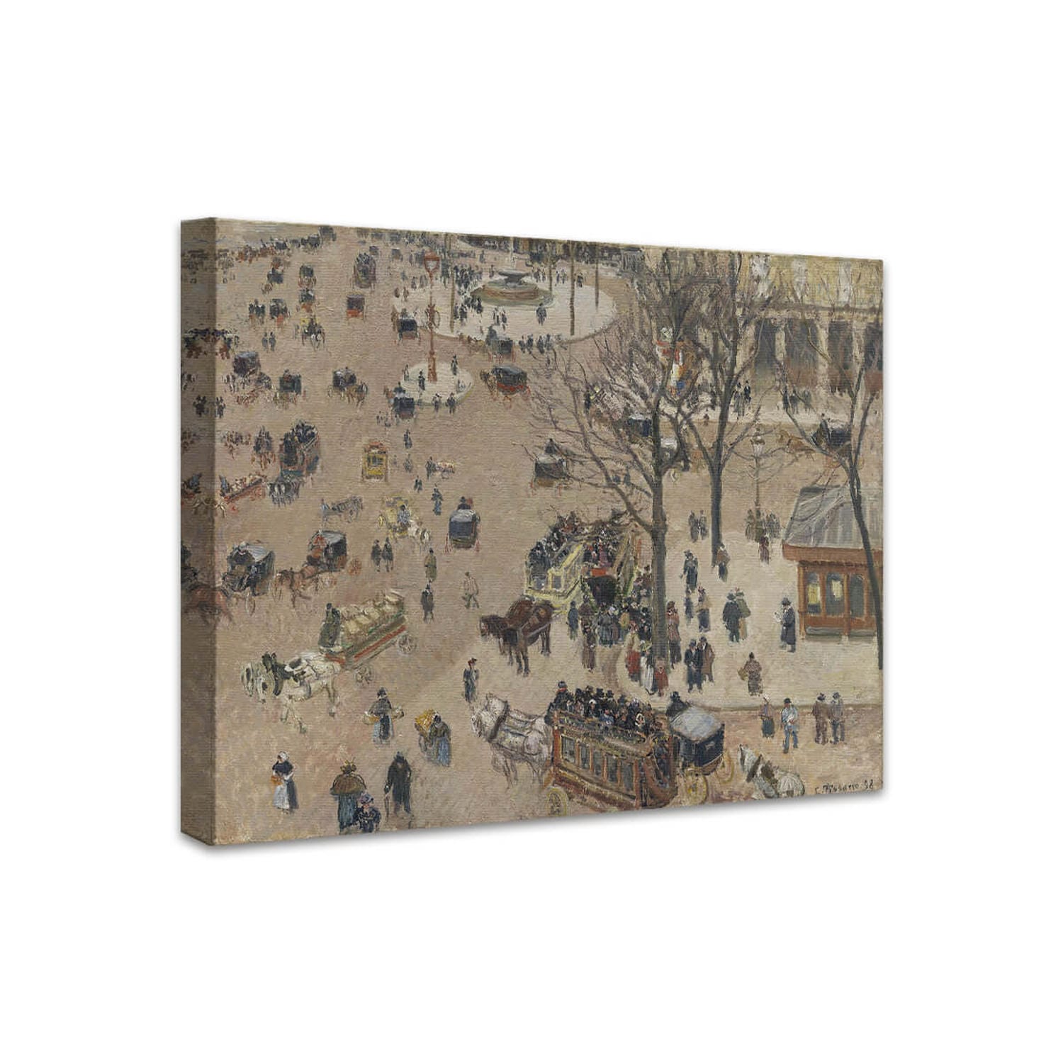 Der Platz des Französischen Theaters | Camille Pissarro