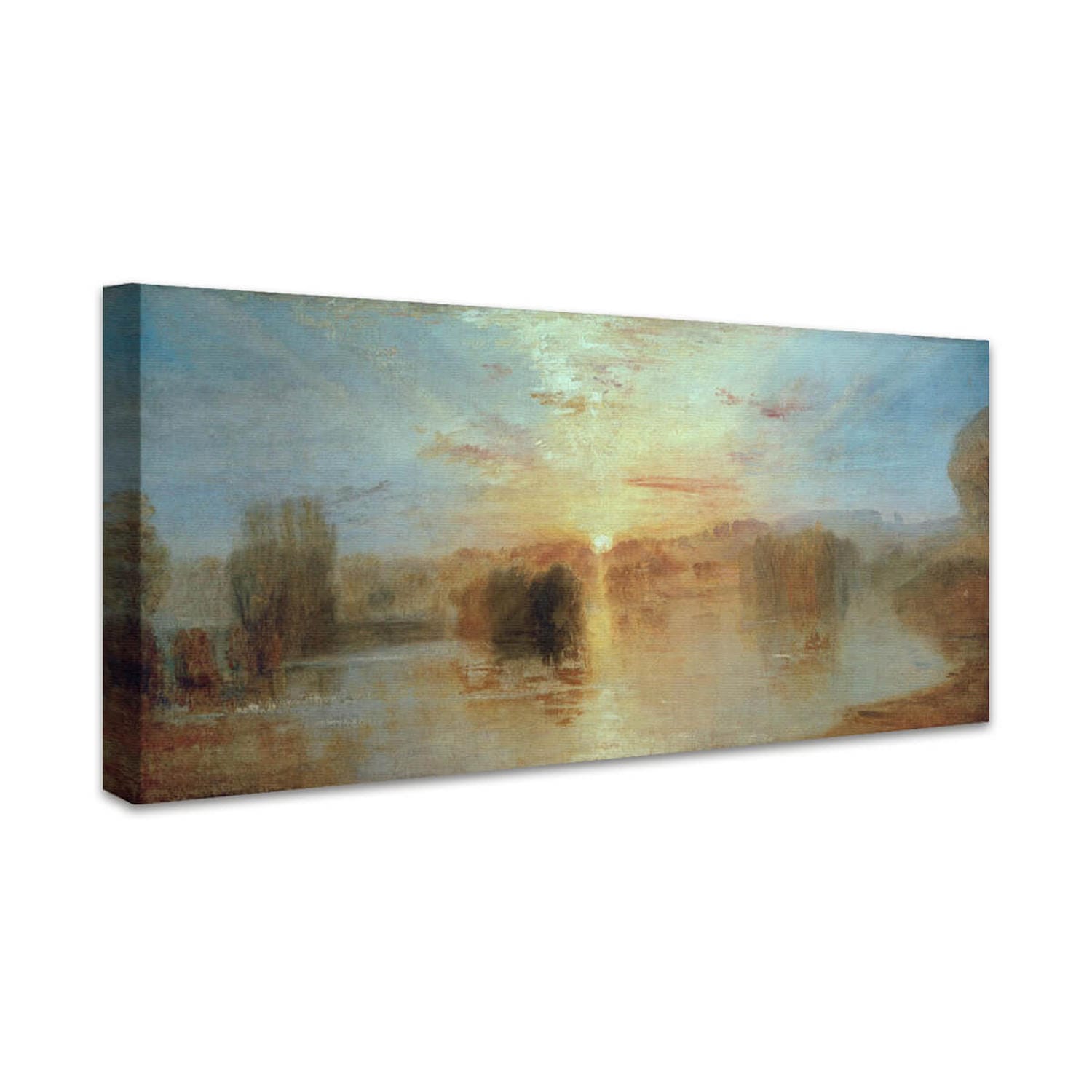 Der See, Petworth, Sonnenuntergang | William Turner