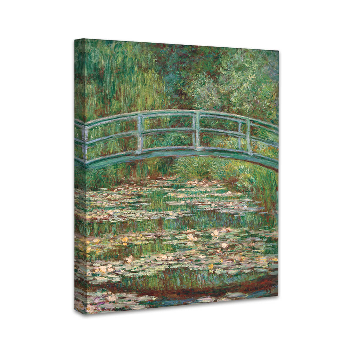 Der Seerosenteich, Brücke über einen Seerosenteich | Claude Monet