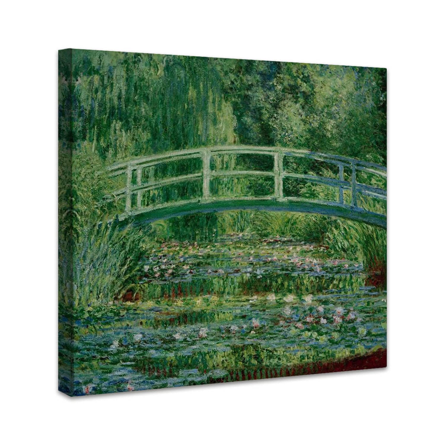 Der Seerosenteich, Seerosen und Japanische Brücke | Claude Monet