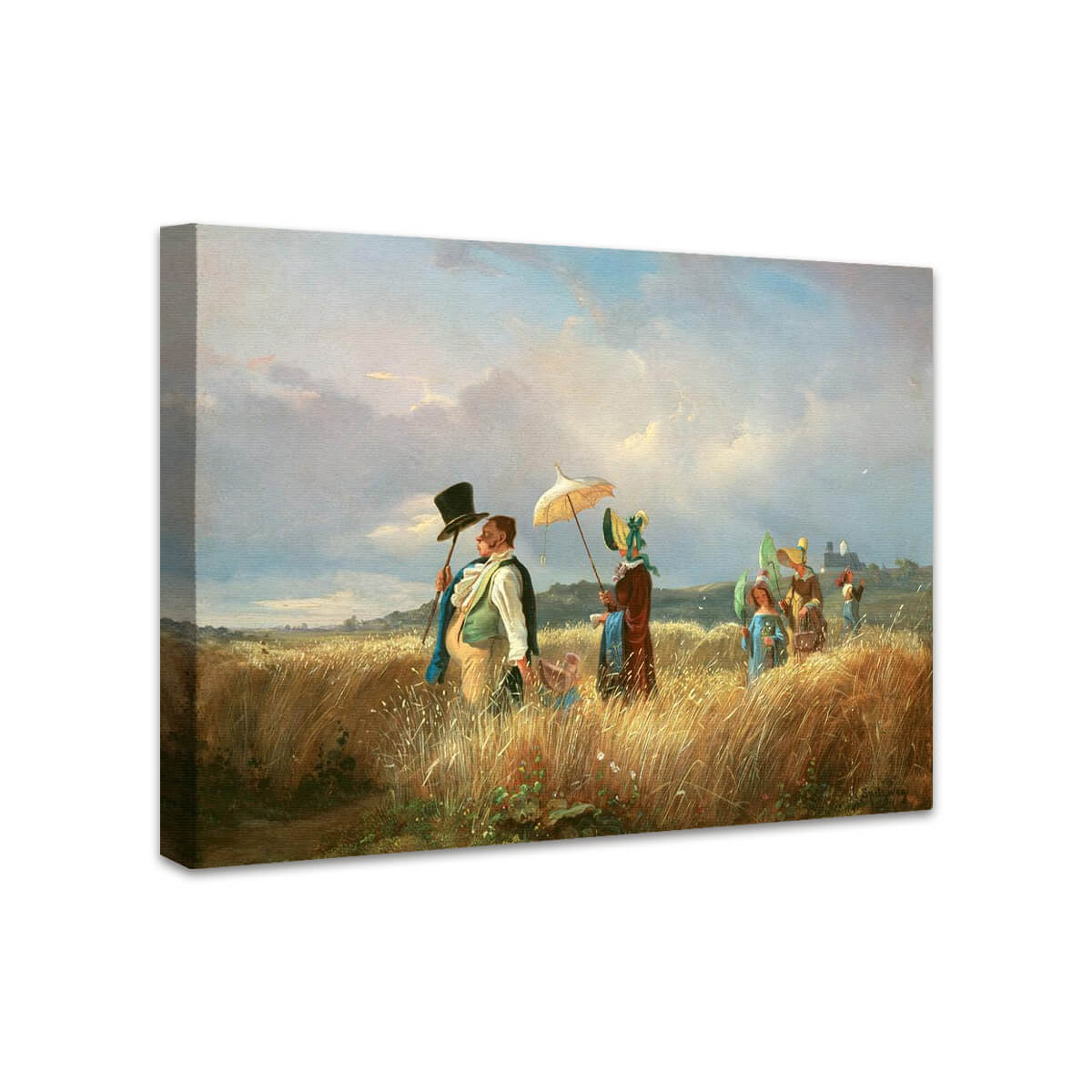 Der Sonntagsspaziergang | Carl Spitzweg