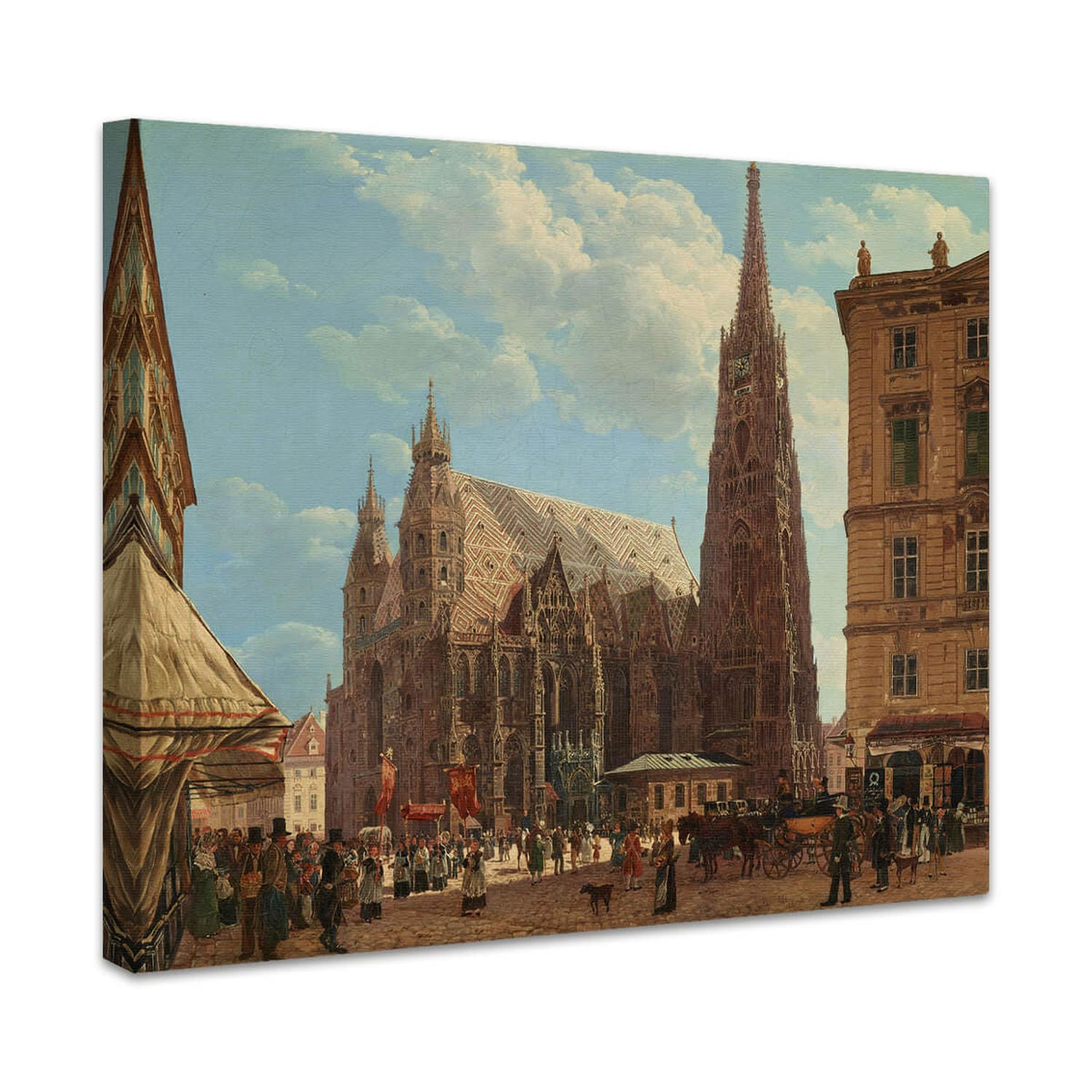 Der Stephansdom in Wien | Rudolf von Alt