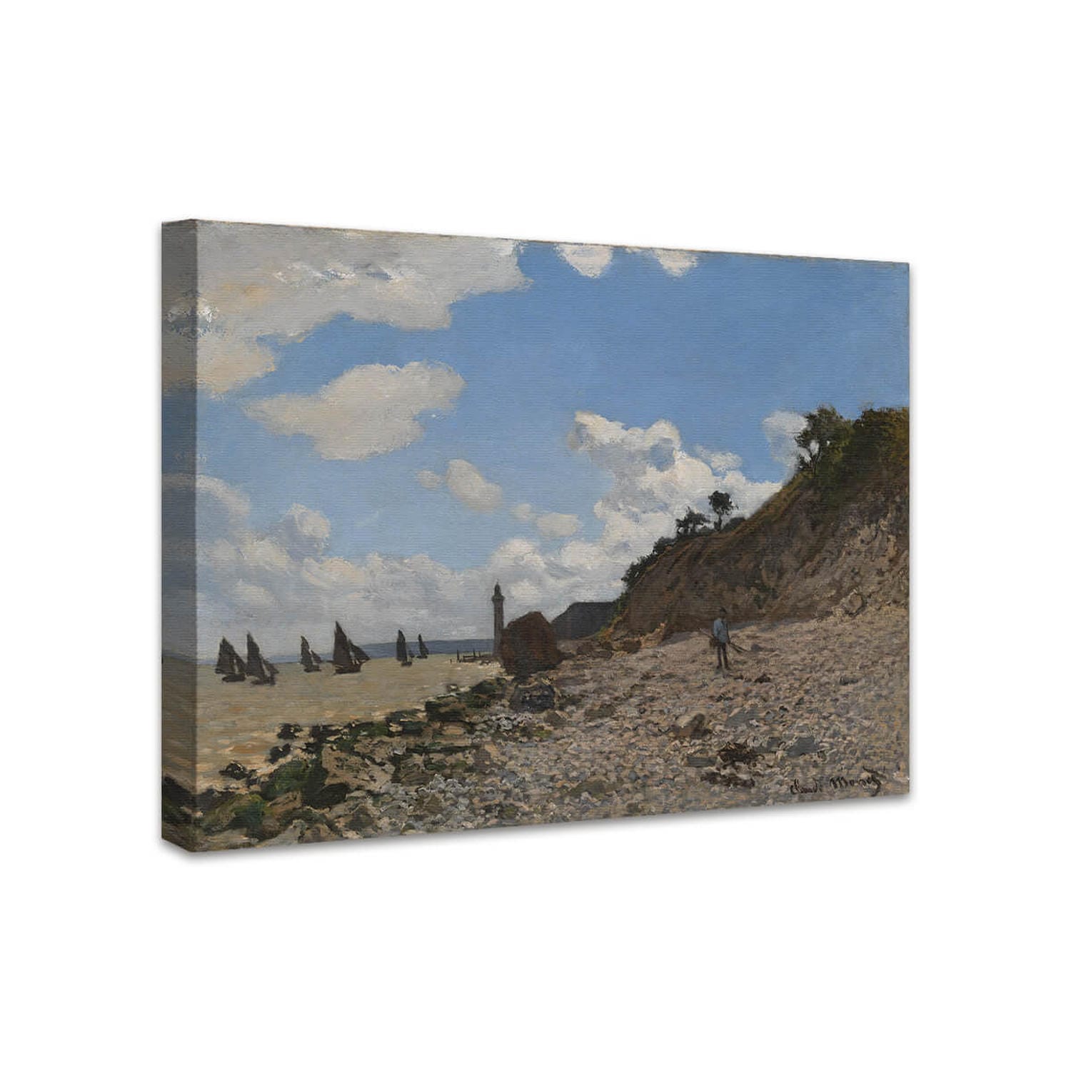Der Strand von Honfleur | Claude Monet