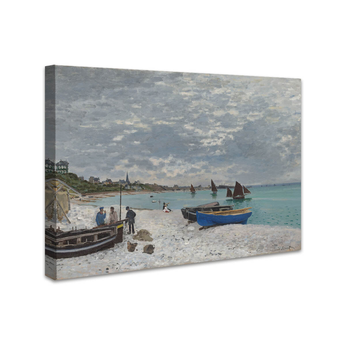 Der Strand von Sainte-Adresse | Claude Monet