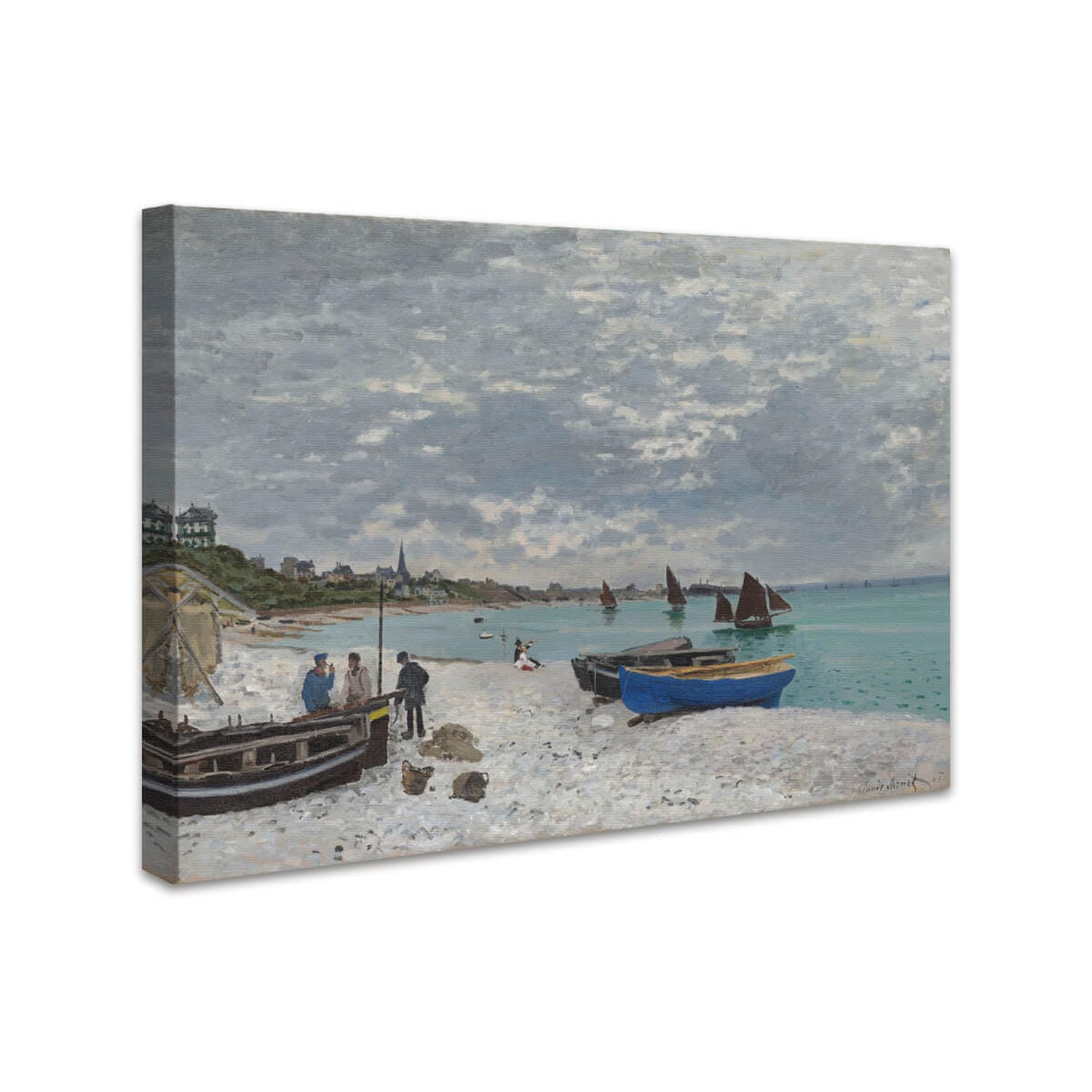 Der Strand von Sainte-Adresse | Claude Monet