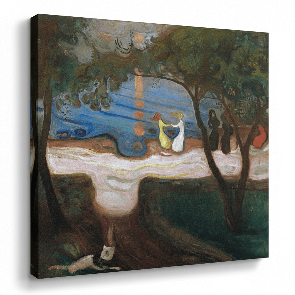 Der Tanz am Strand | Edvard Munch