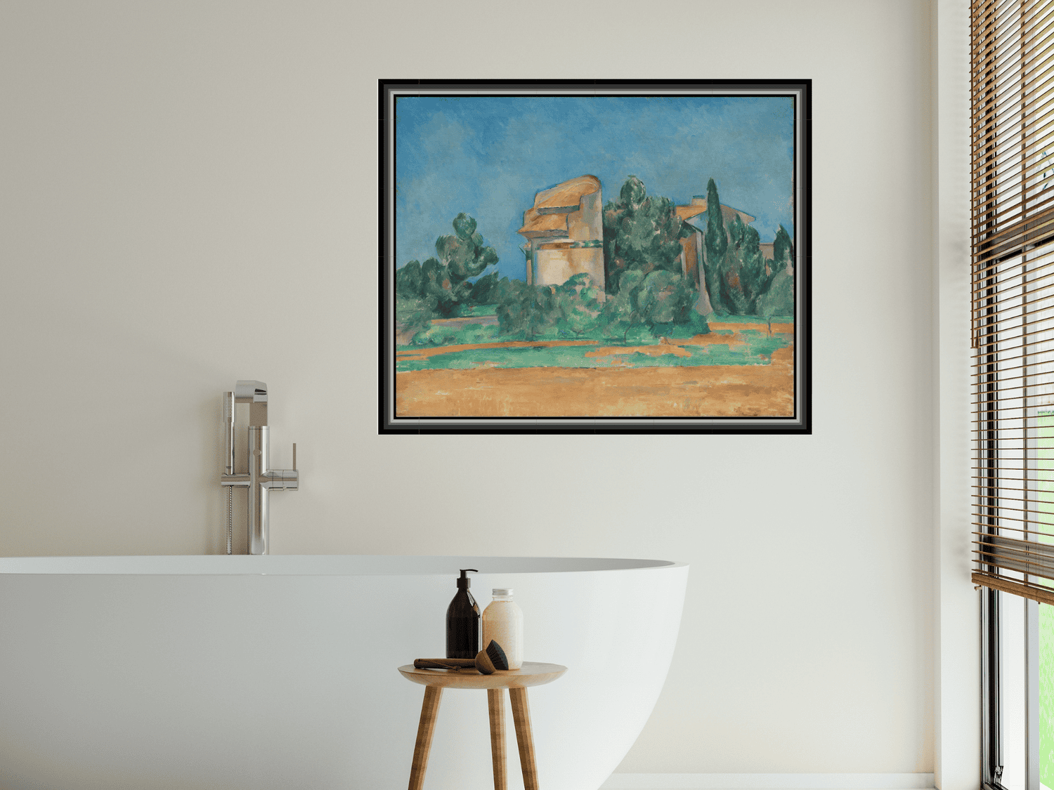 Der Taubenturm in Bellevue | Paul Cézanne